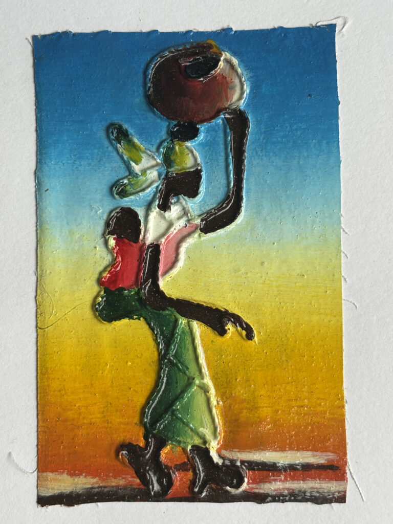 Femme au Panier et Enfant (Kpalimé, Togo)