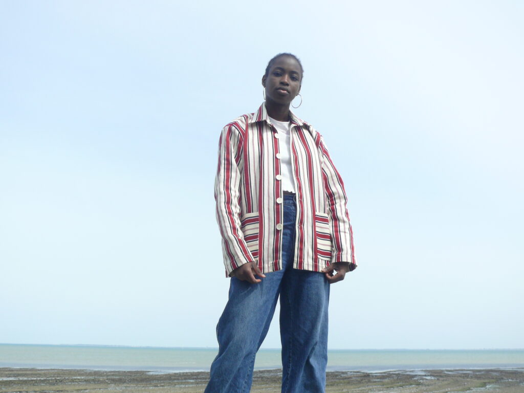 Surchemise Kente Rouge Chose Simple