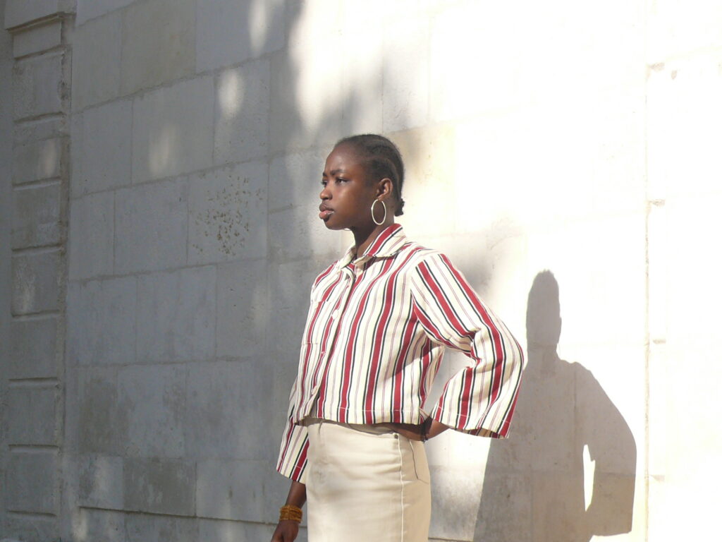 Surchemise Femme Kente Rouge