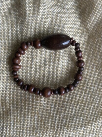 Bracelet en bois – Artisanat du Togo