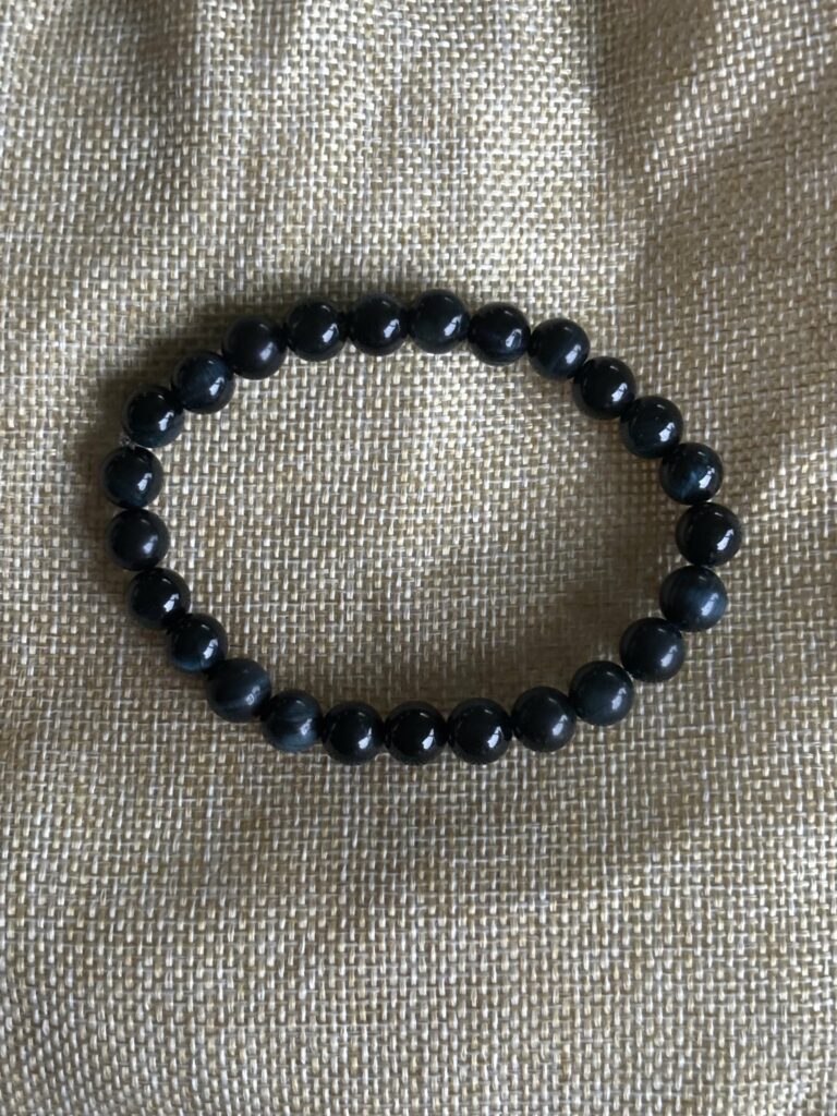 Bracelet en œil de faucon – Artisanat du Togo